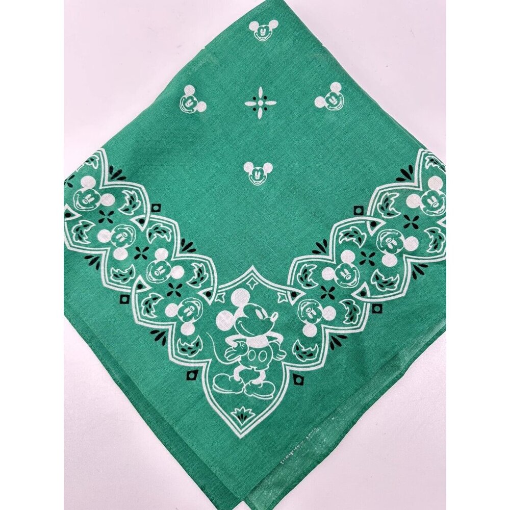 Mickey Mouse Vintage Walt Disney Western Bandana 20.5”x21” (B-6)